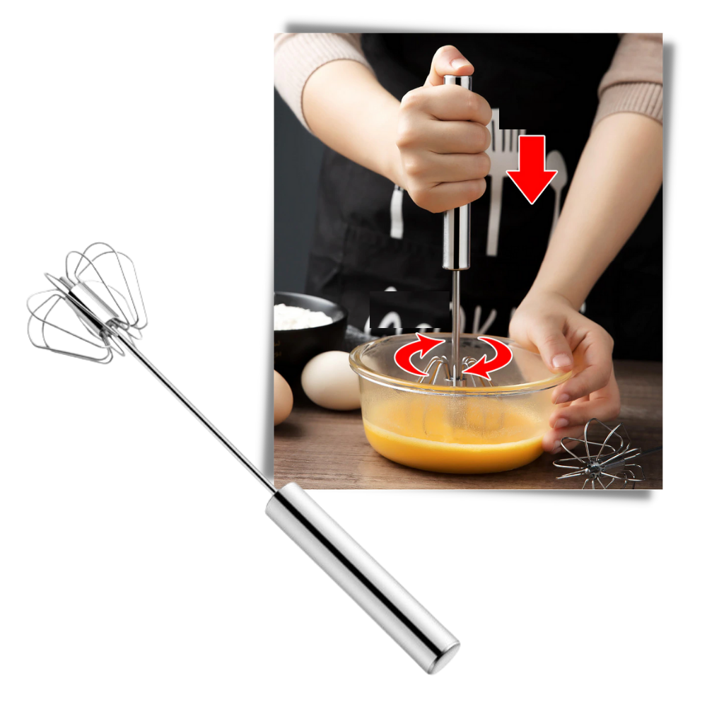 Semi-Automatic Egg Beater