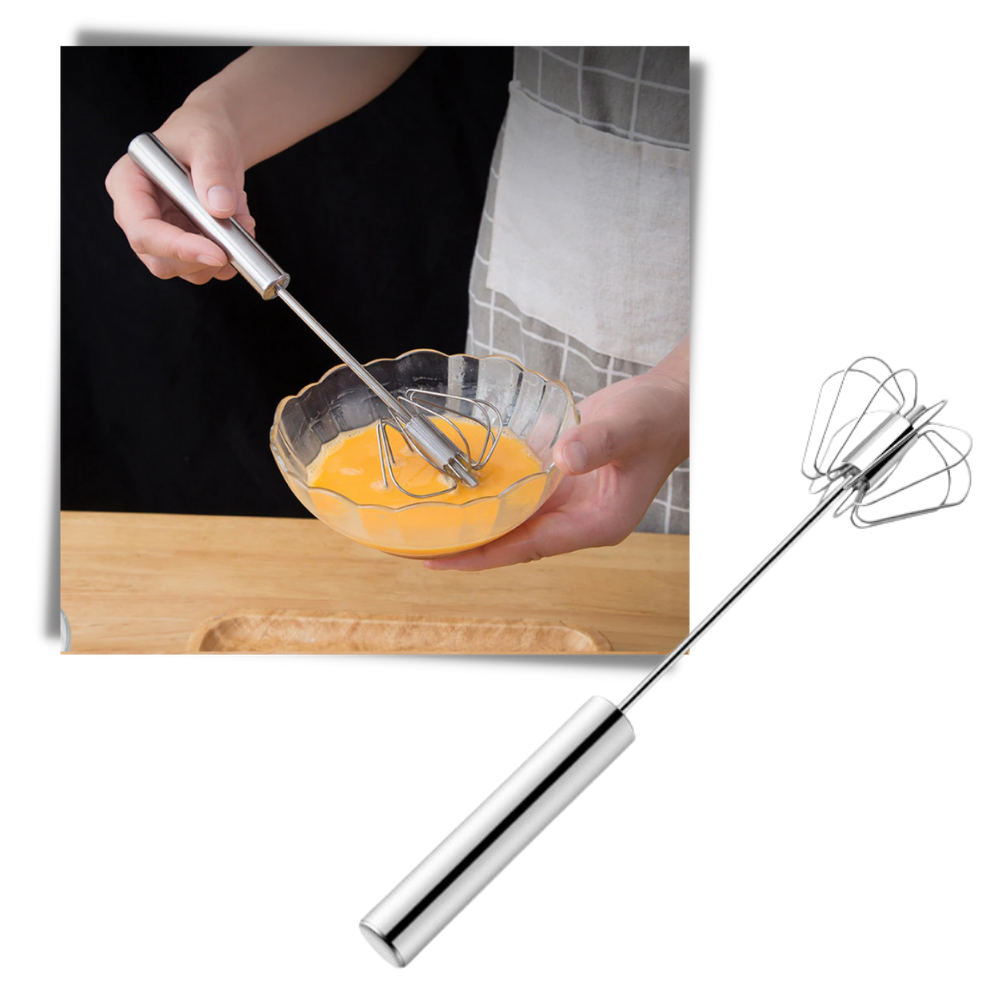 Semi-Automatic Egg Beater