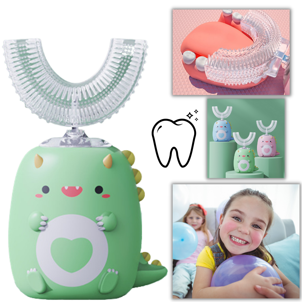 Electric U-Shaped Toothbrush for Kids