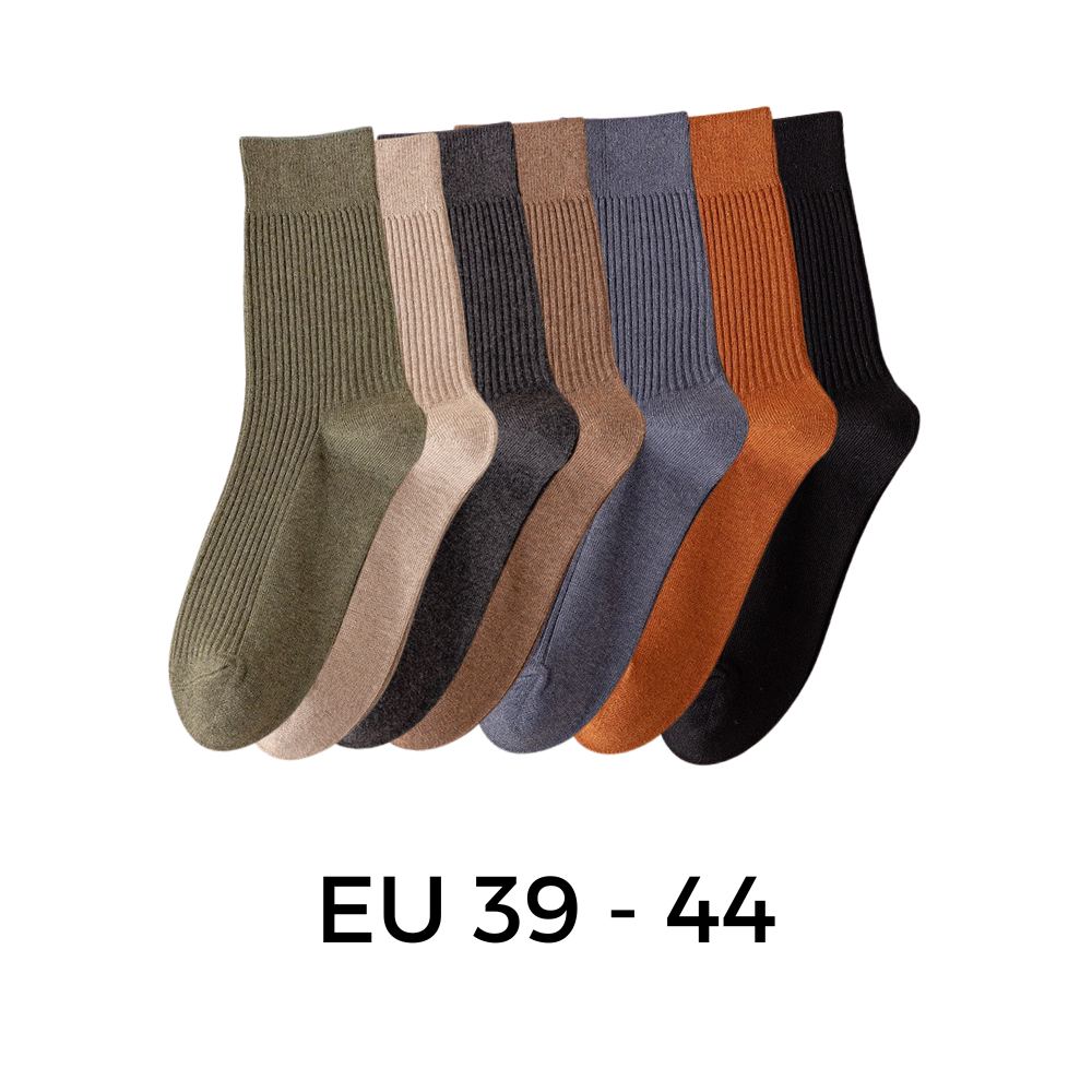 Men's Ribbed Socks (2 Pairs)