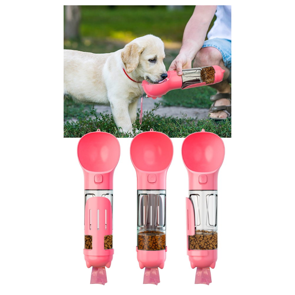 Portable Pet Feeder & Water Bottle