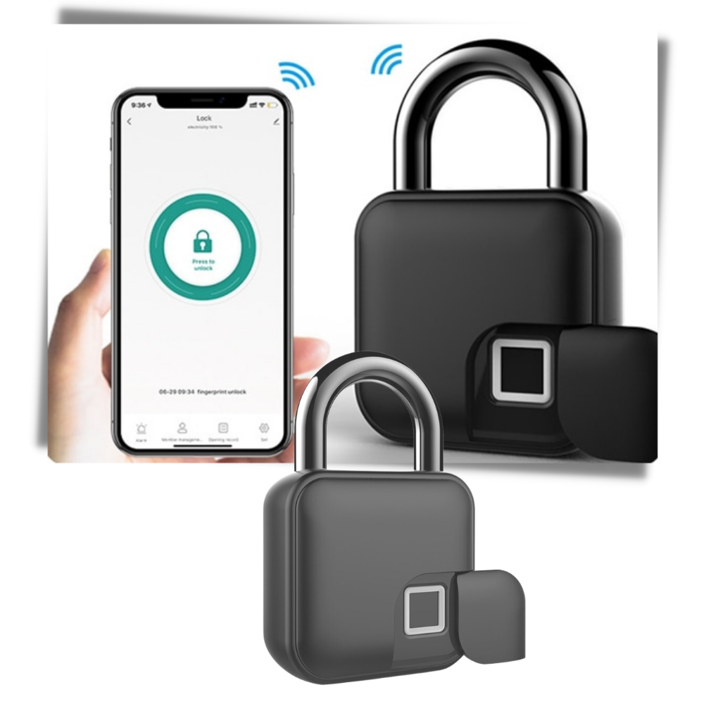 Bluetooth Fingerprint Padlock