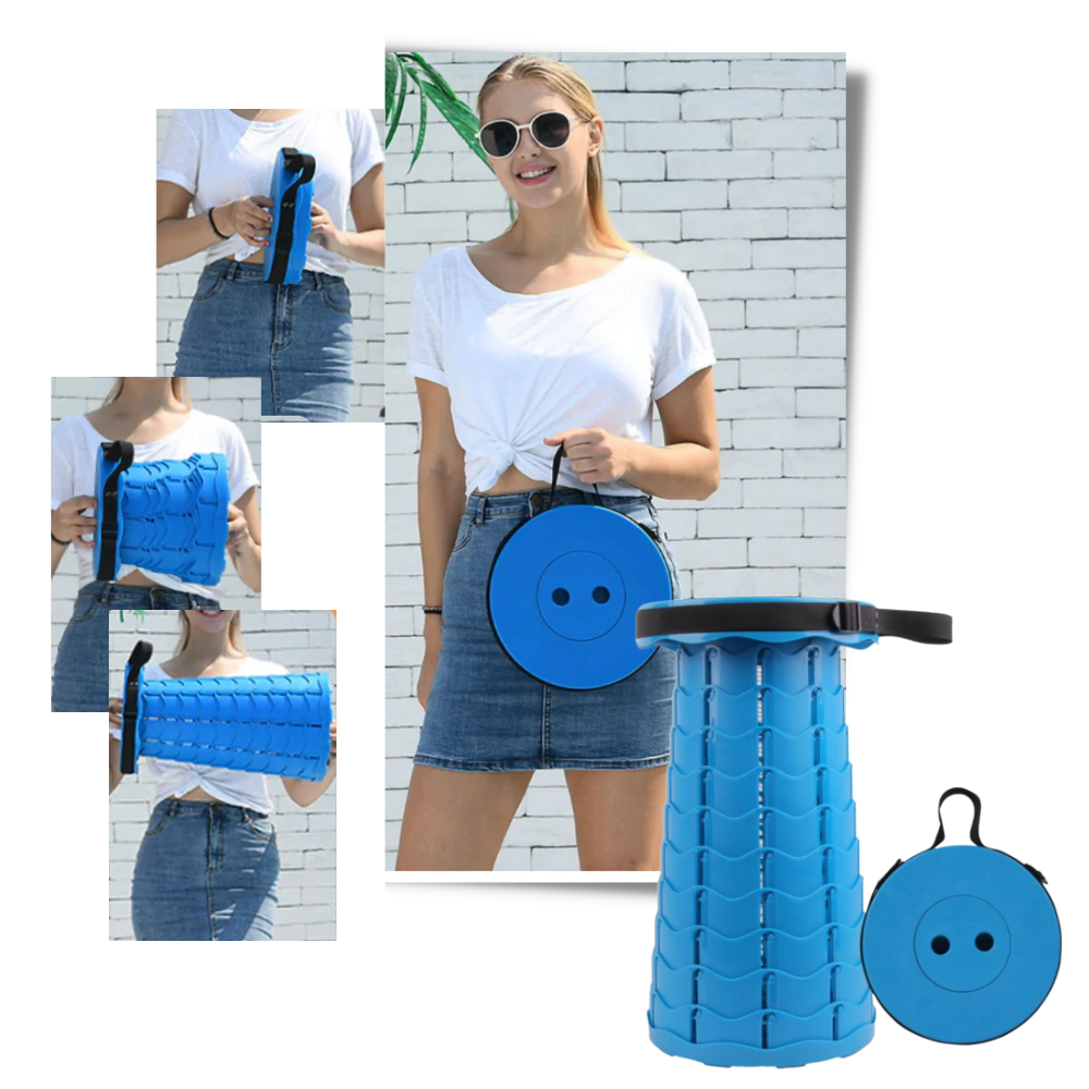 Portable Retractable Stool