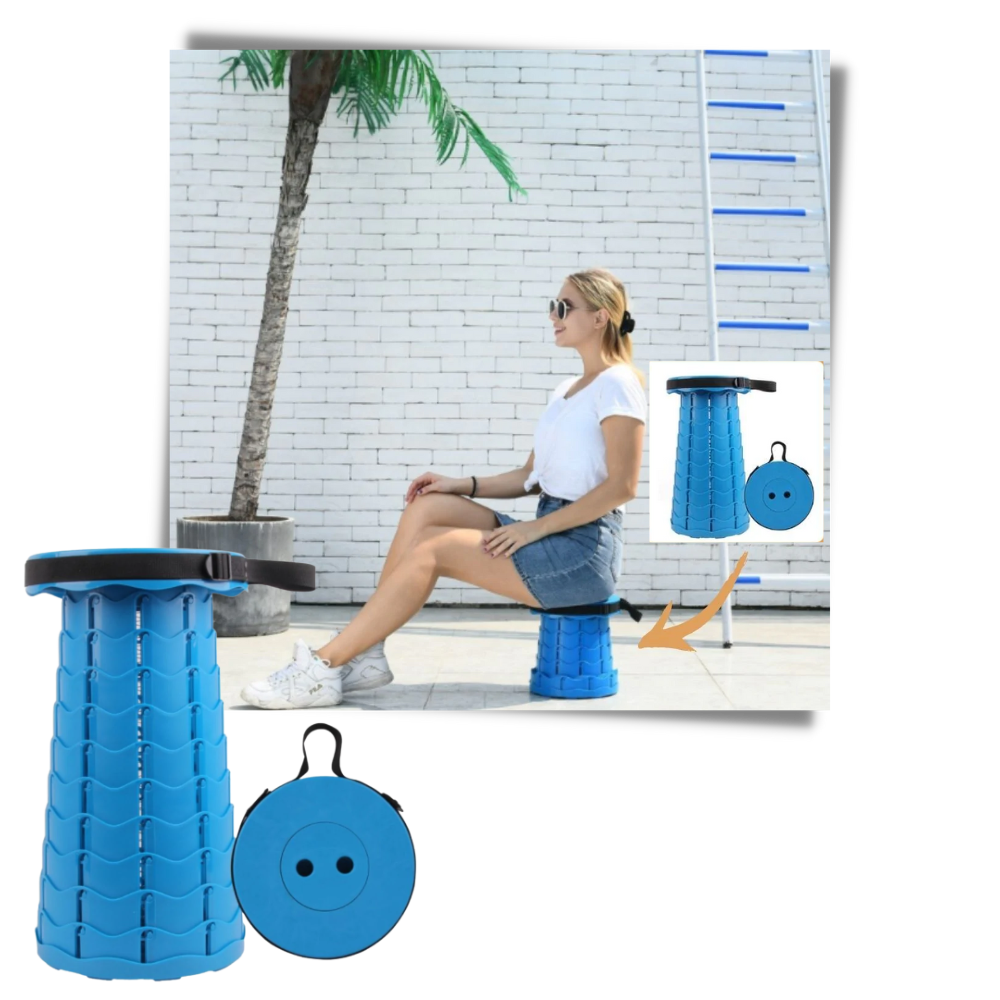 Portable Retractable Stool