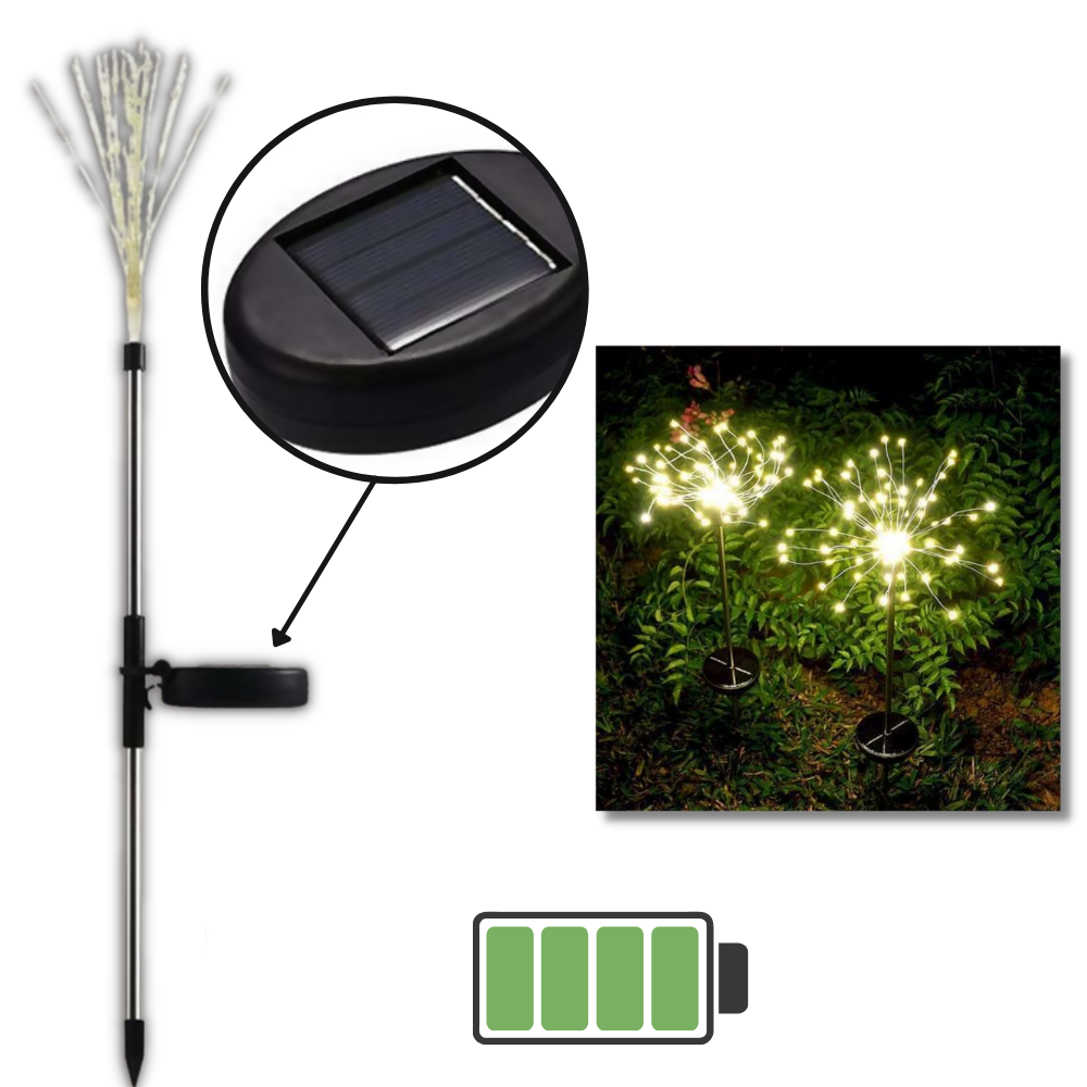 Electric Firework Garden Lights