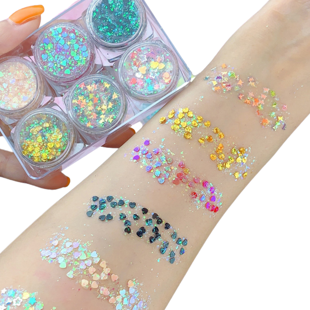 Face and Body Glitter Set