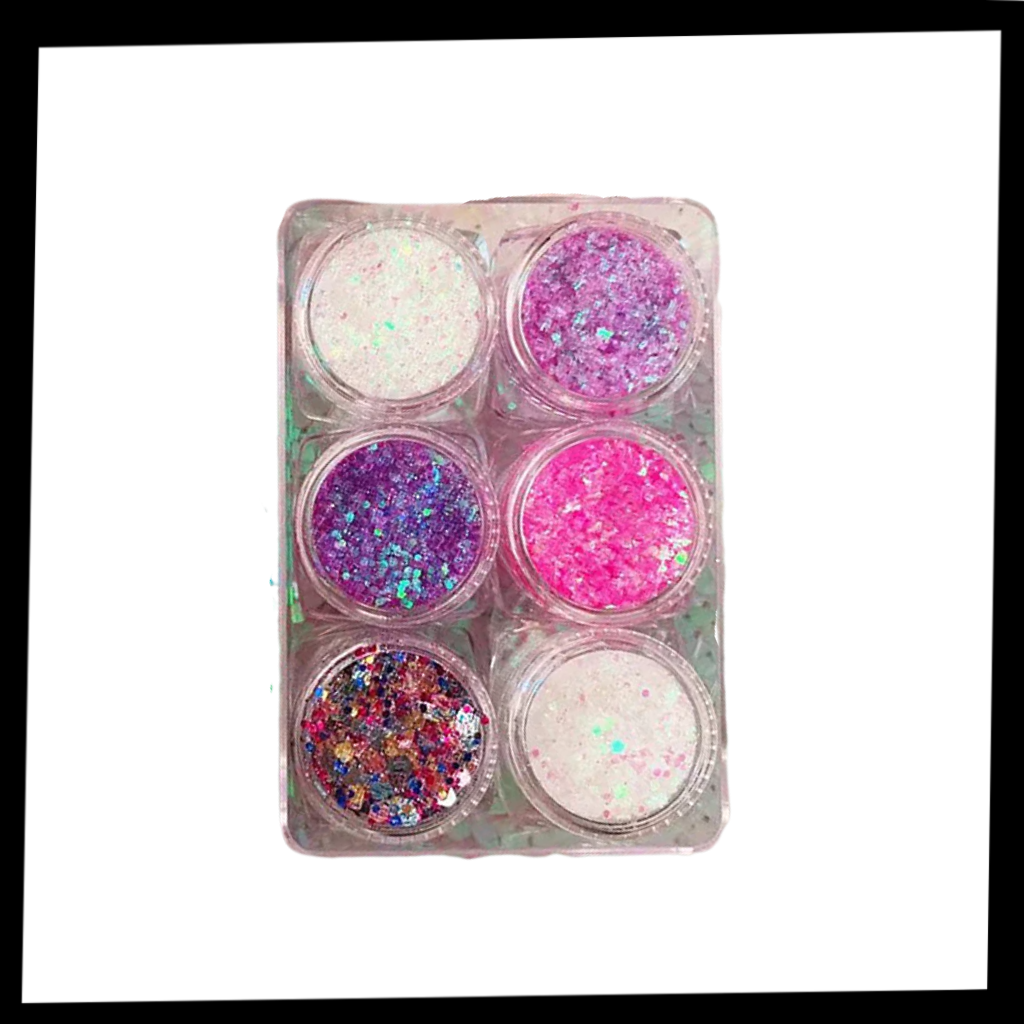 Face and Body Glitter Set