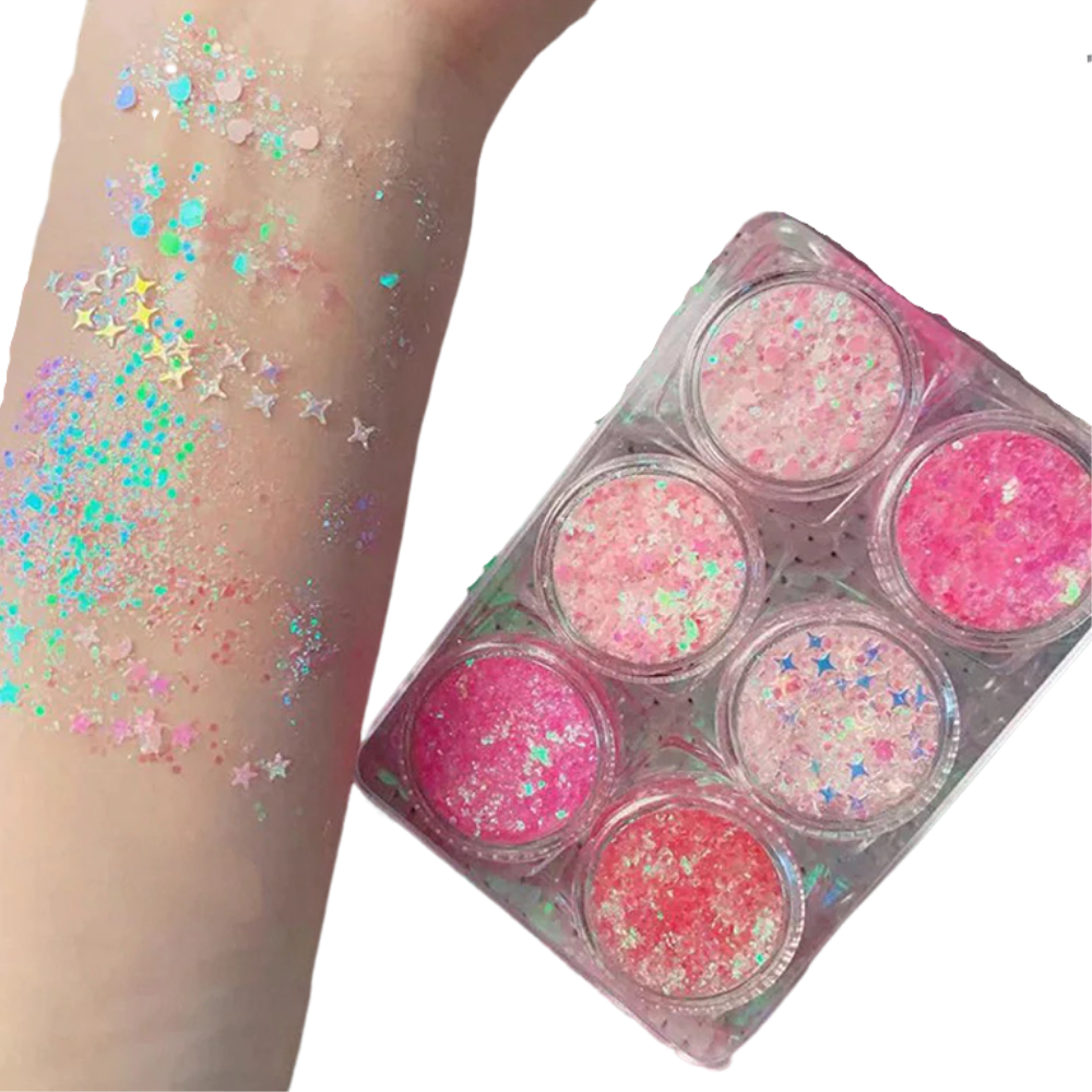 Face and Body Glitter Set