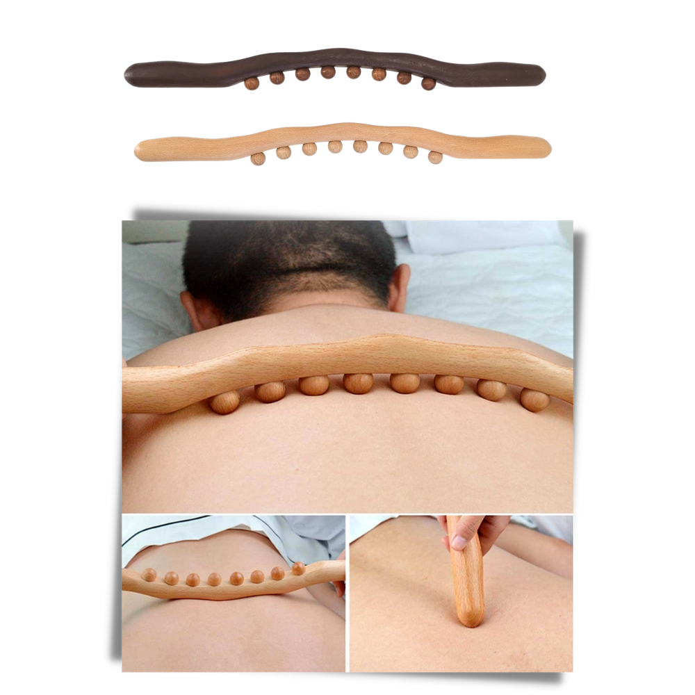 Natural Wood Muscle Massager