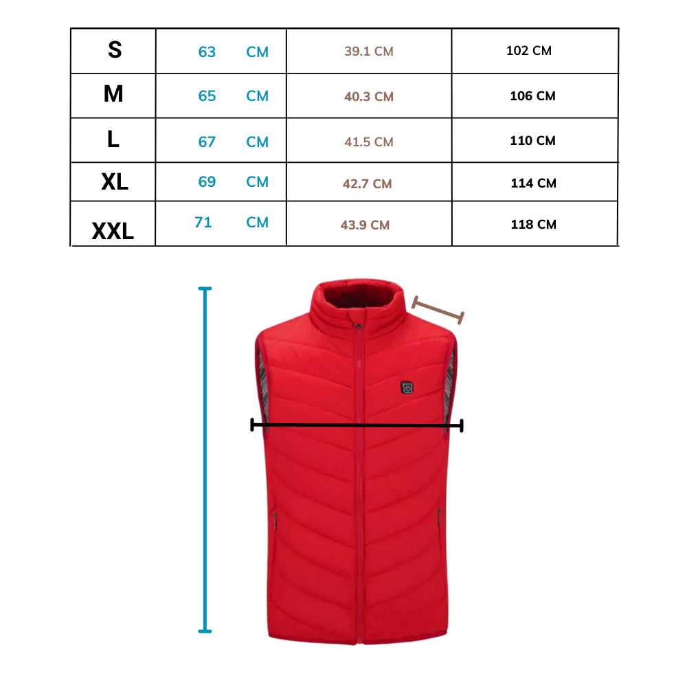 Unisex Heated Vest