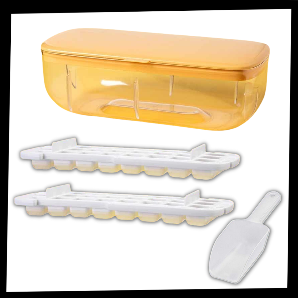 Silicone Ice Cube Mold Tray