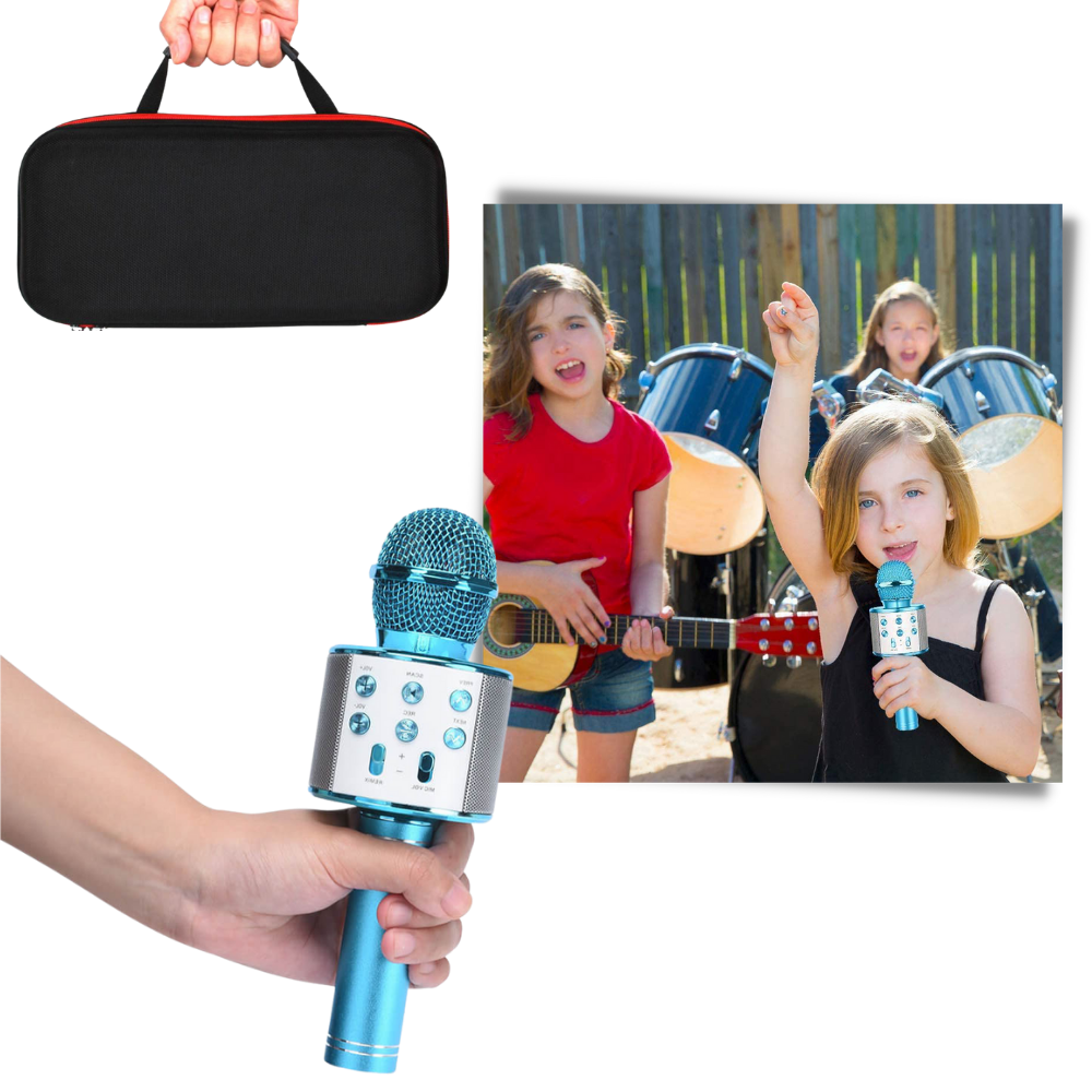 Wireless Bluetooth Karaoke Microphone