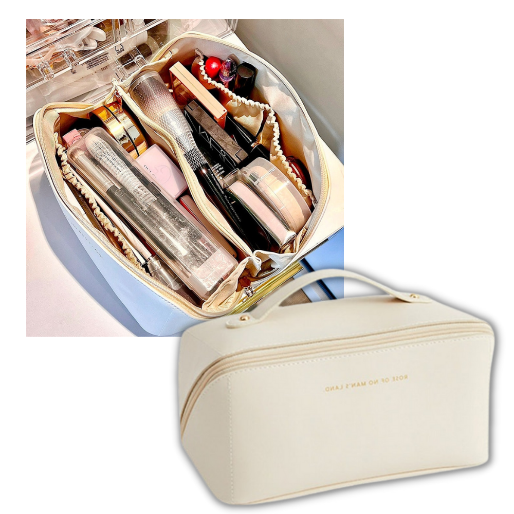 High-Capacity Makeup Travel Bag