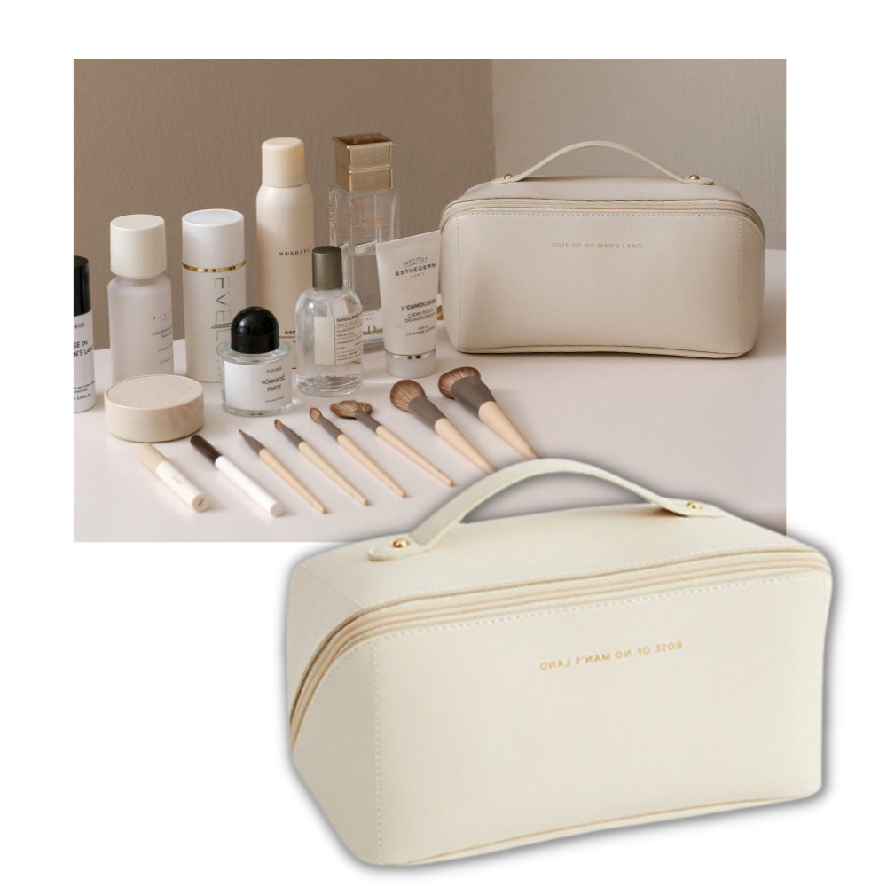 High-Capacity Makeup Travel Bag