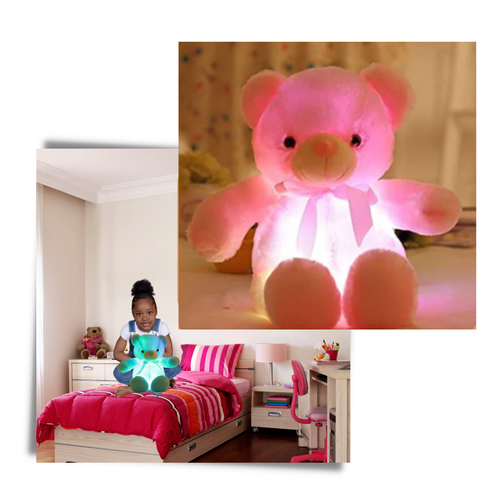 Plush Teddy Bear Night Light