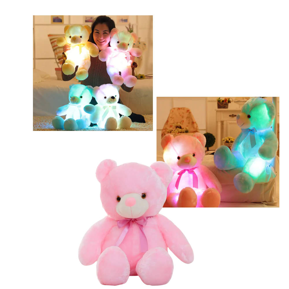 Plush Teddy Bear Night Light