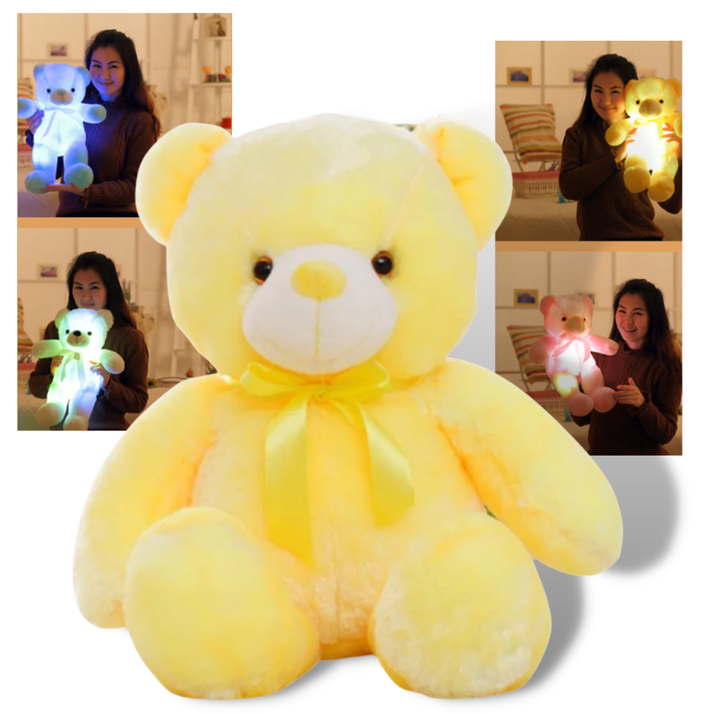 Plush Teddy Bear Night Light - Ozerty