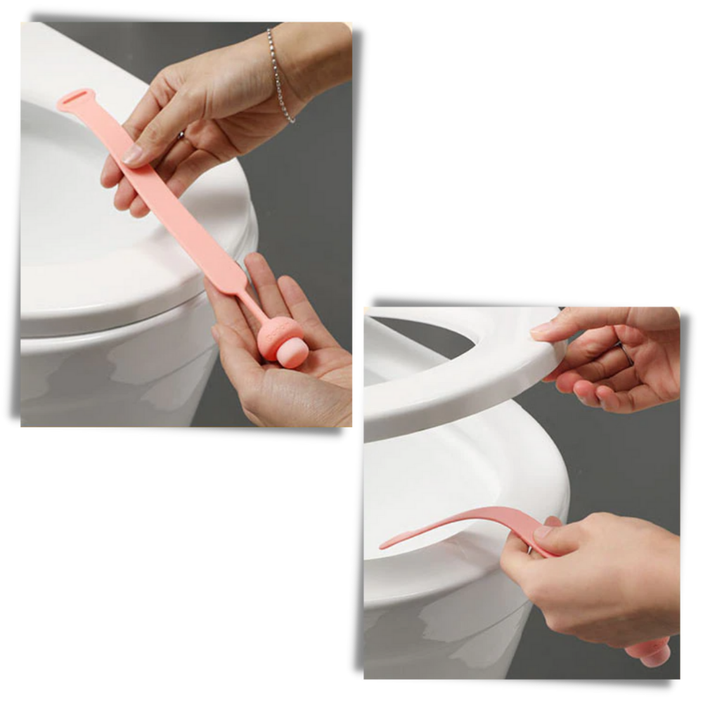 2-pack Silicone Toilet Seat Lifters