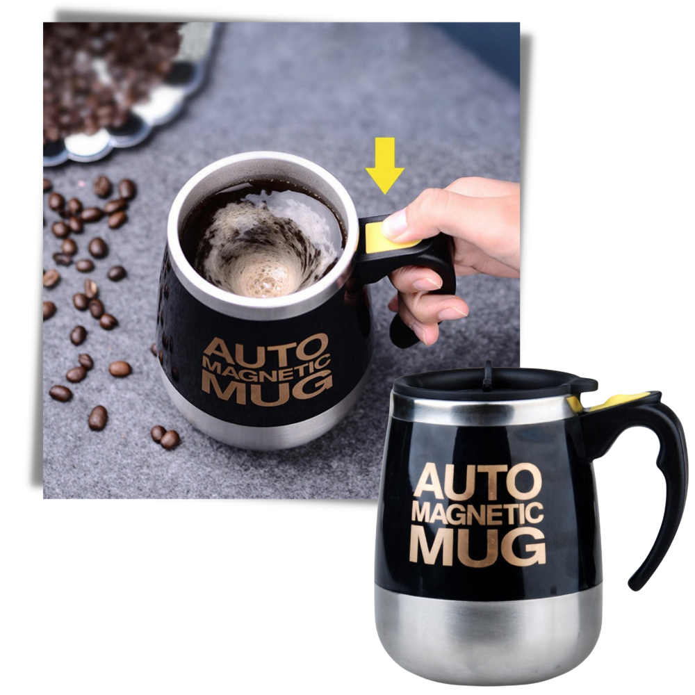 Self Stirring Magnetic Mug