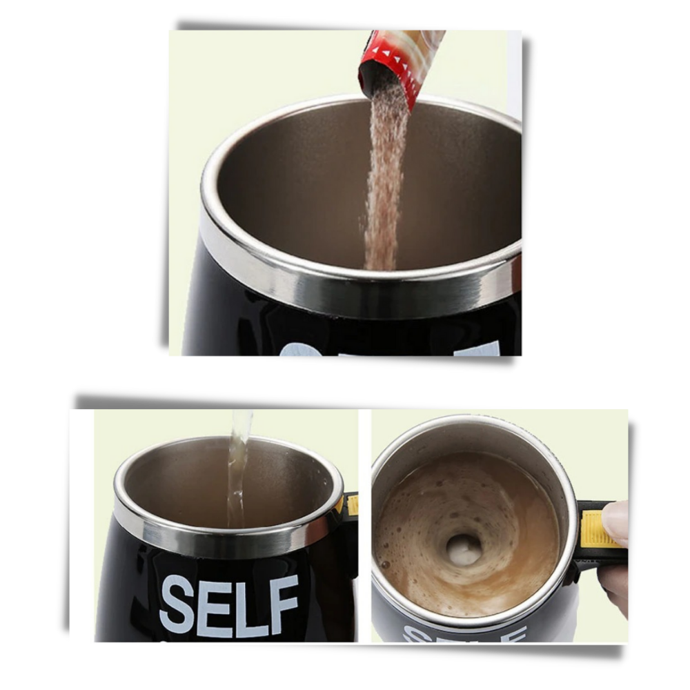 Self Stirring Magnetic Mug