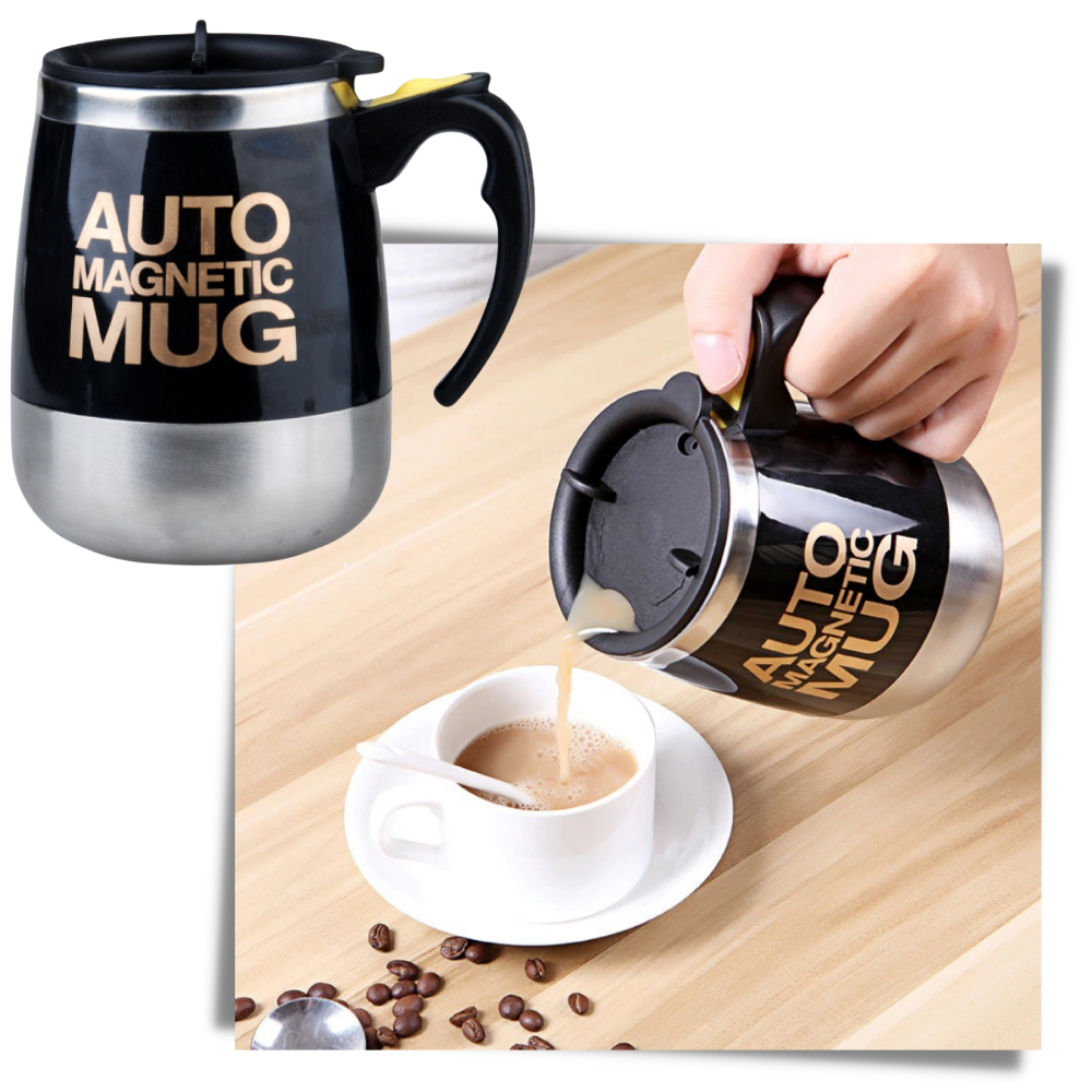 Self Stirring Magnetic Mug