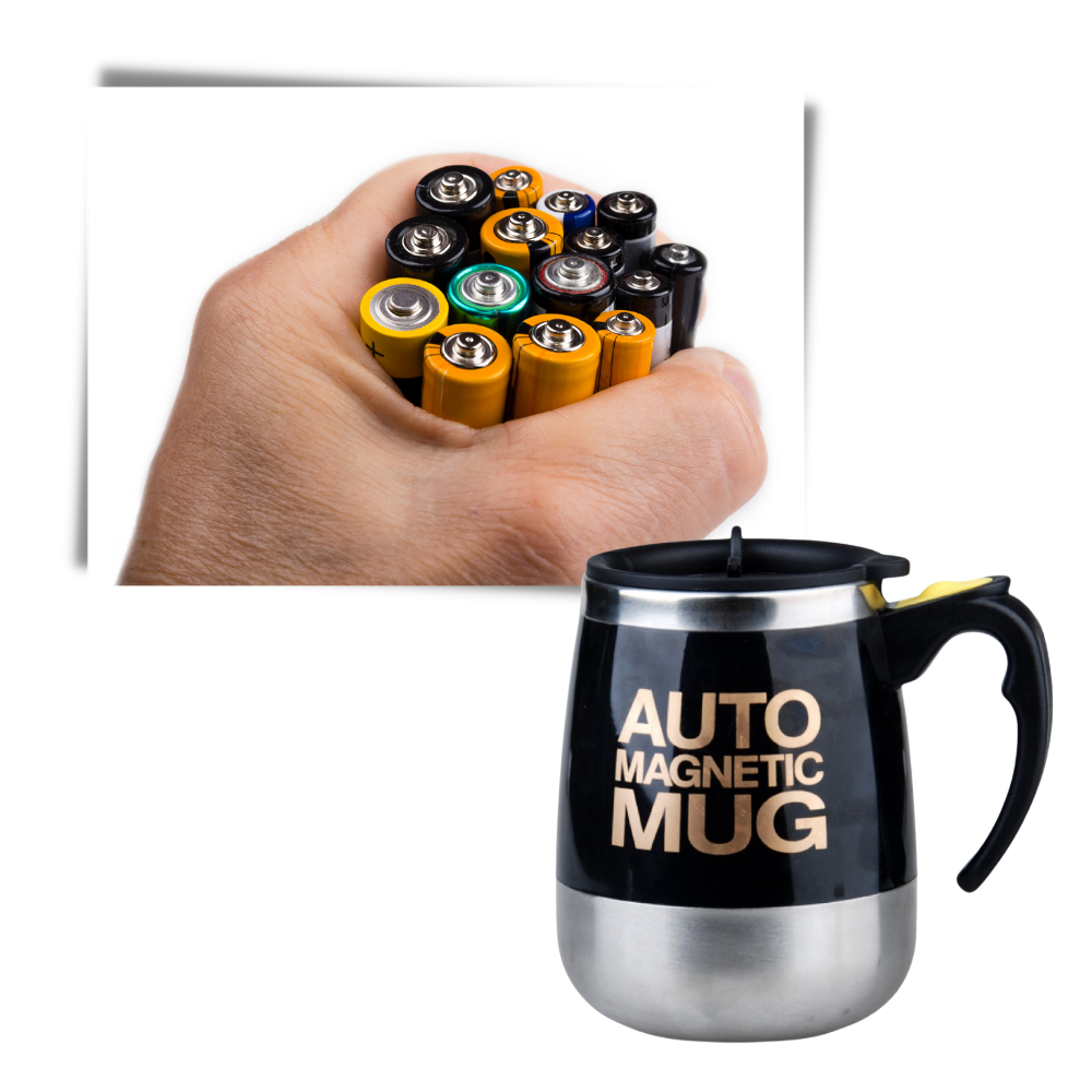 Self Stirring Magnetic Mug