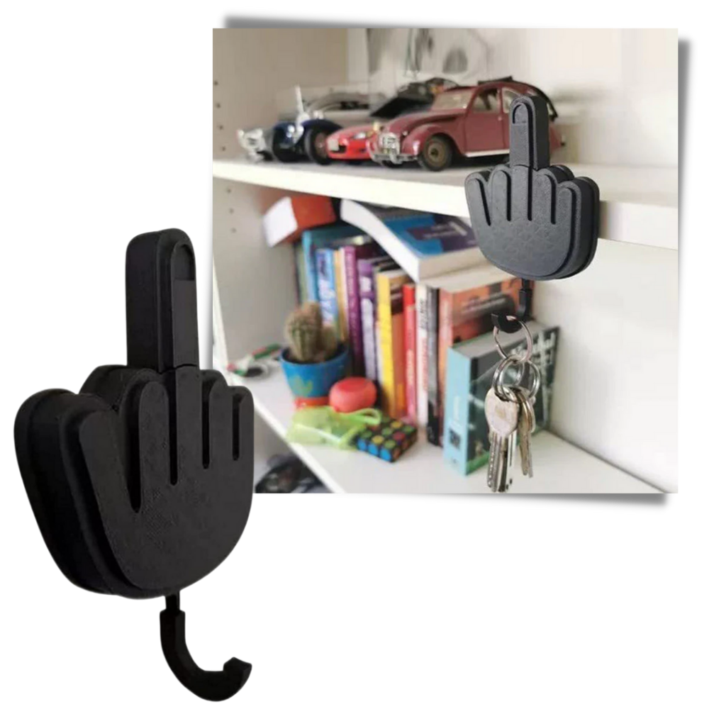 Adhesive Hand Gesture Key Hook