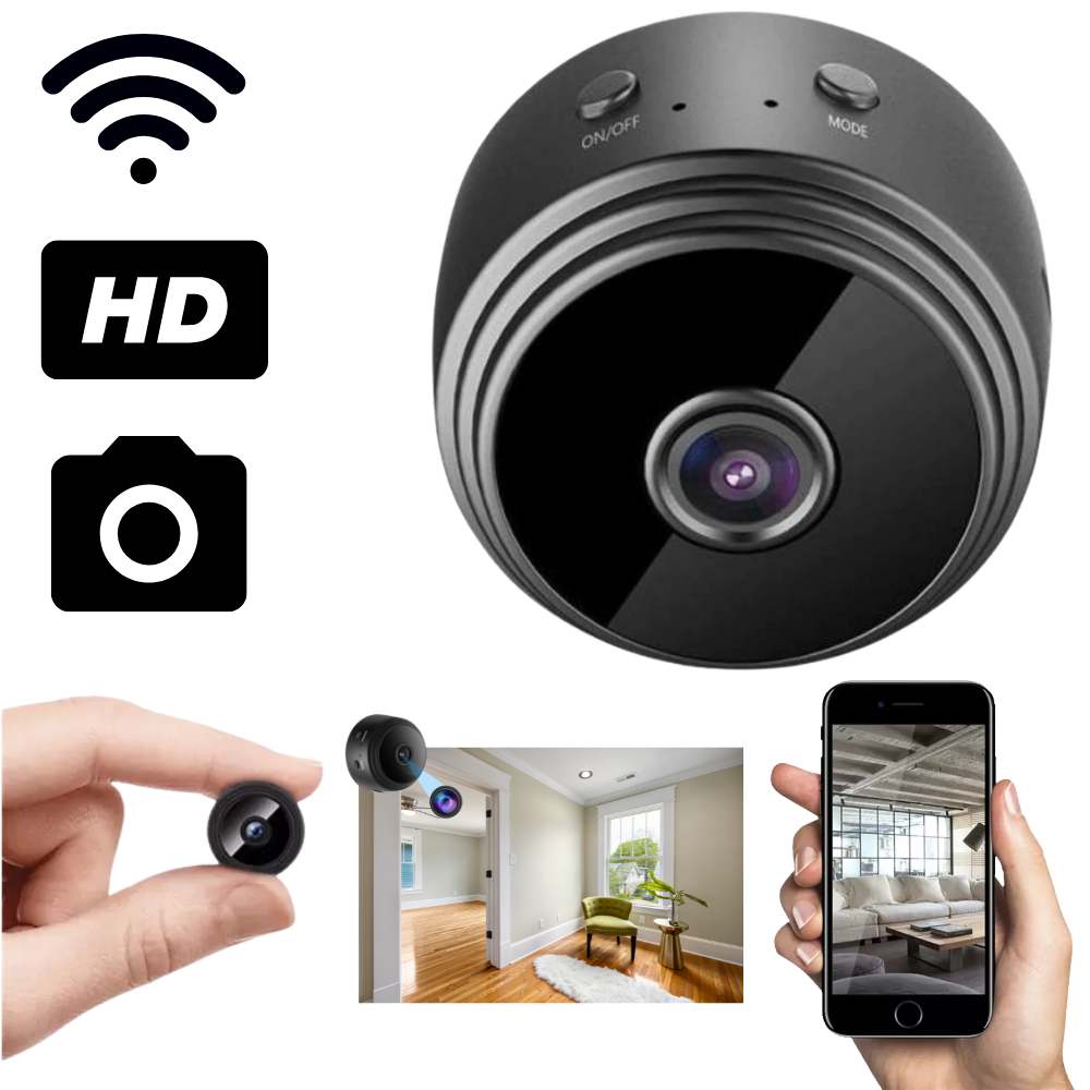 How Mini Camera Works Mini Survaillance Camera - Wireless Mini Camera - Mini Camera App