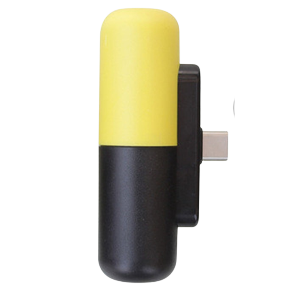 Capsule-Shaped Mini Portable Power Bank