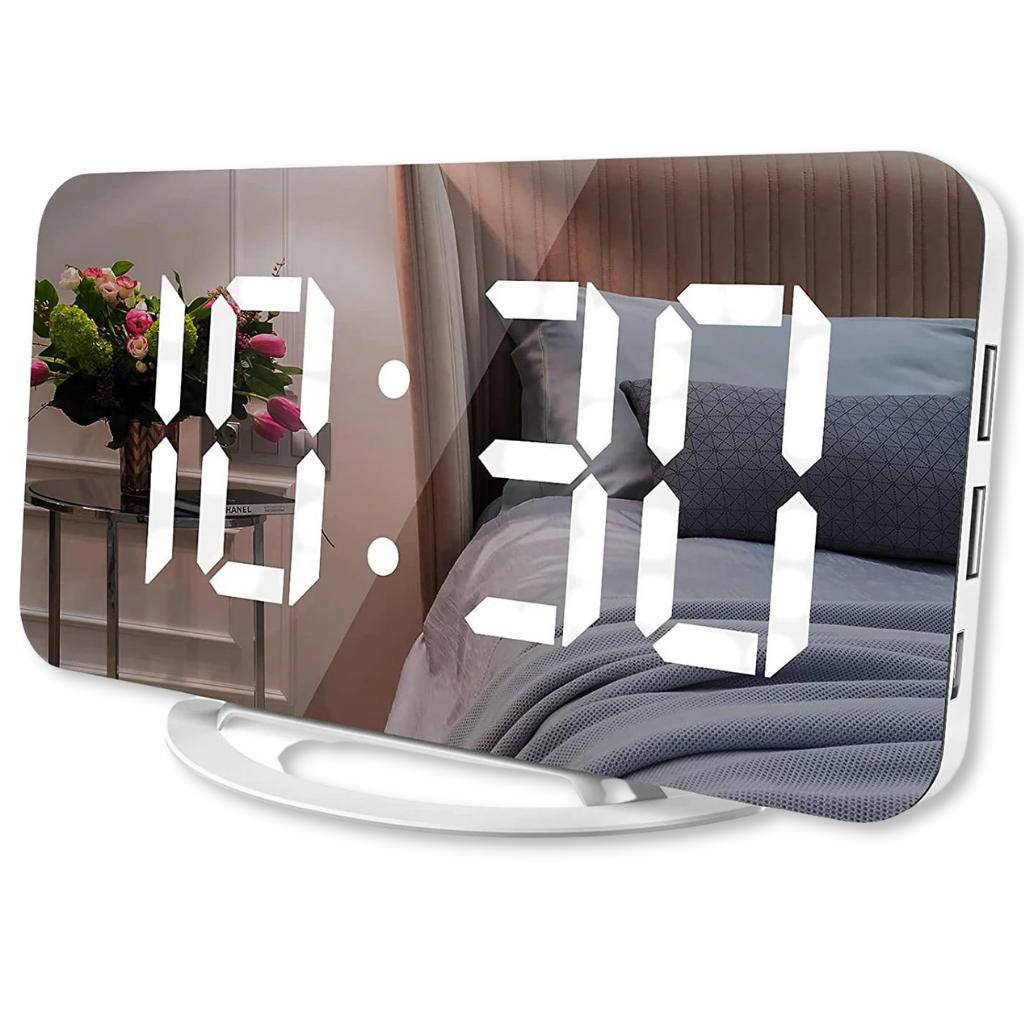 Multifunctional Digital Clock Mirror