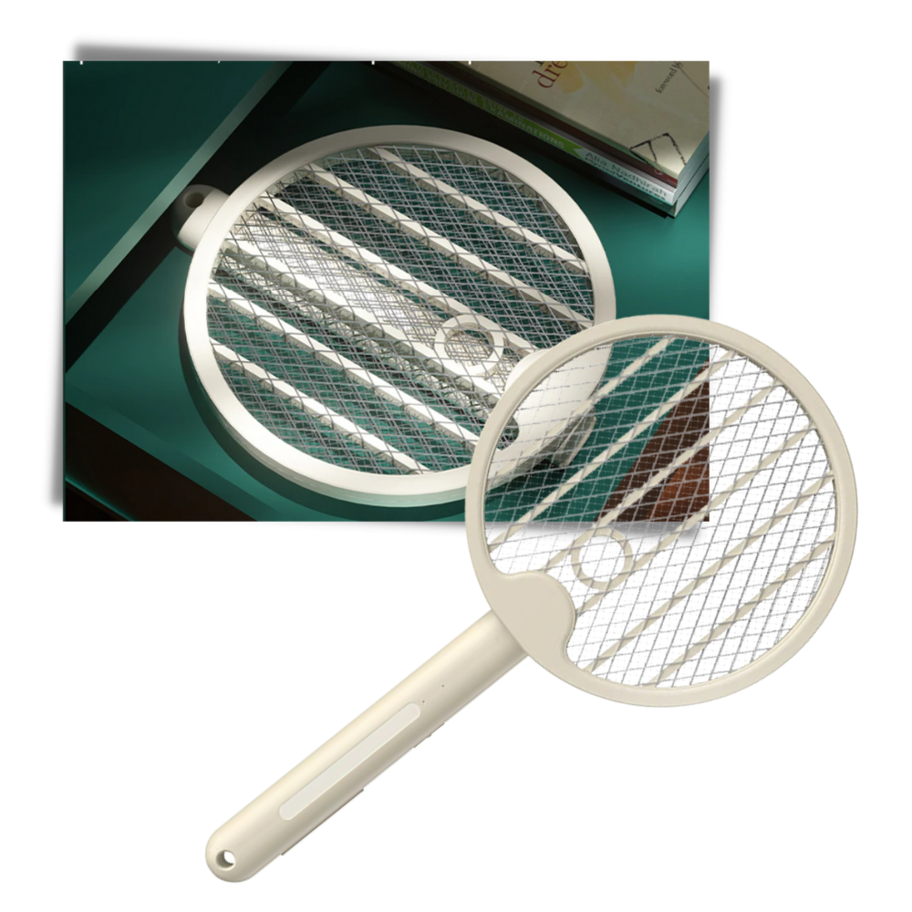 2-In-1 Foldable Mosquito Racket