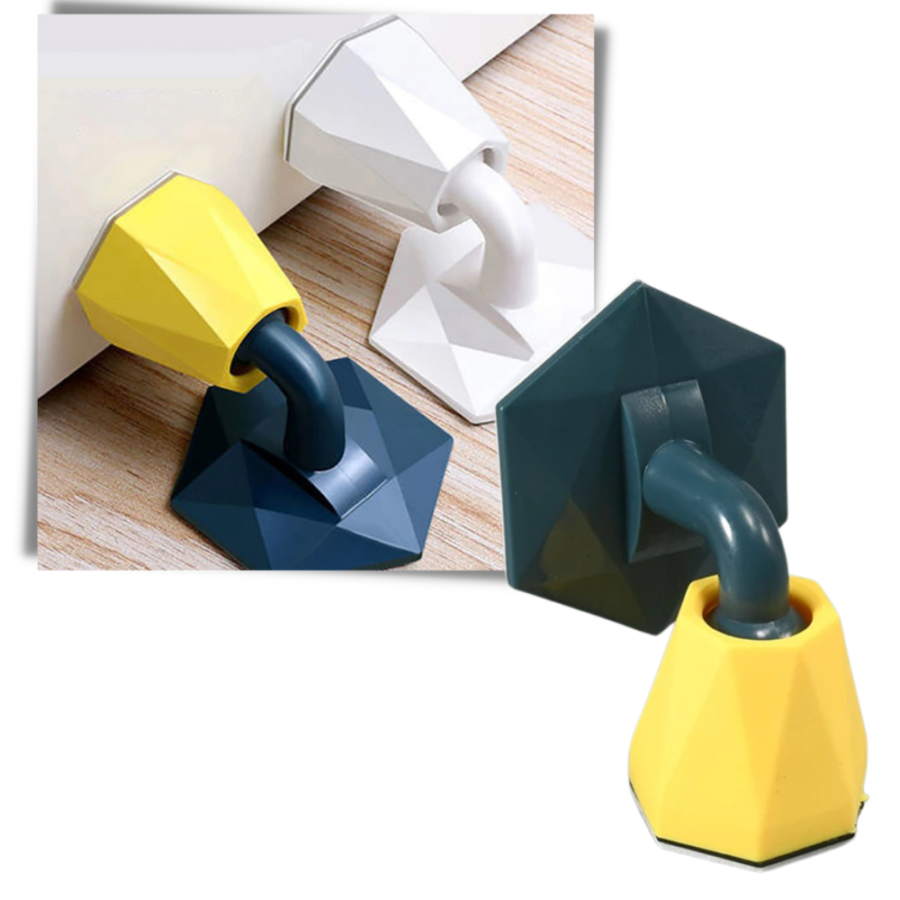 Silicone Door Stopper and Holder