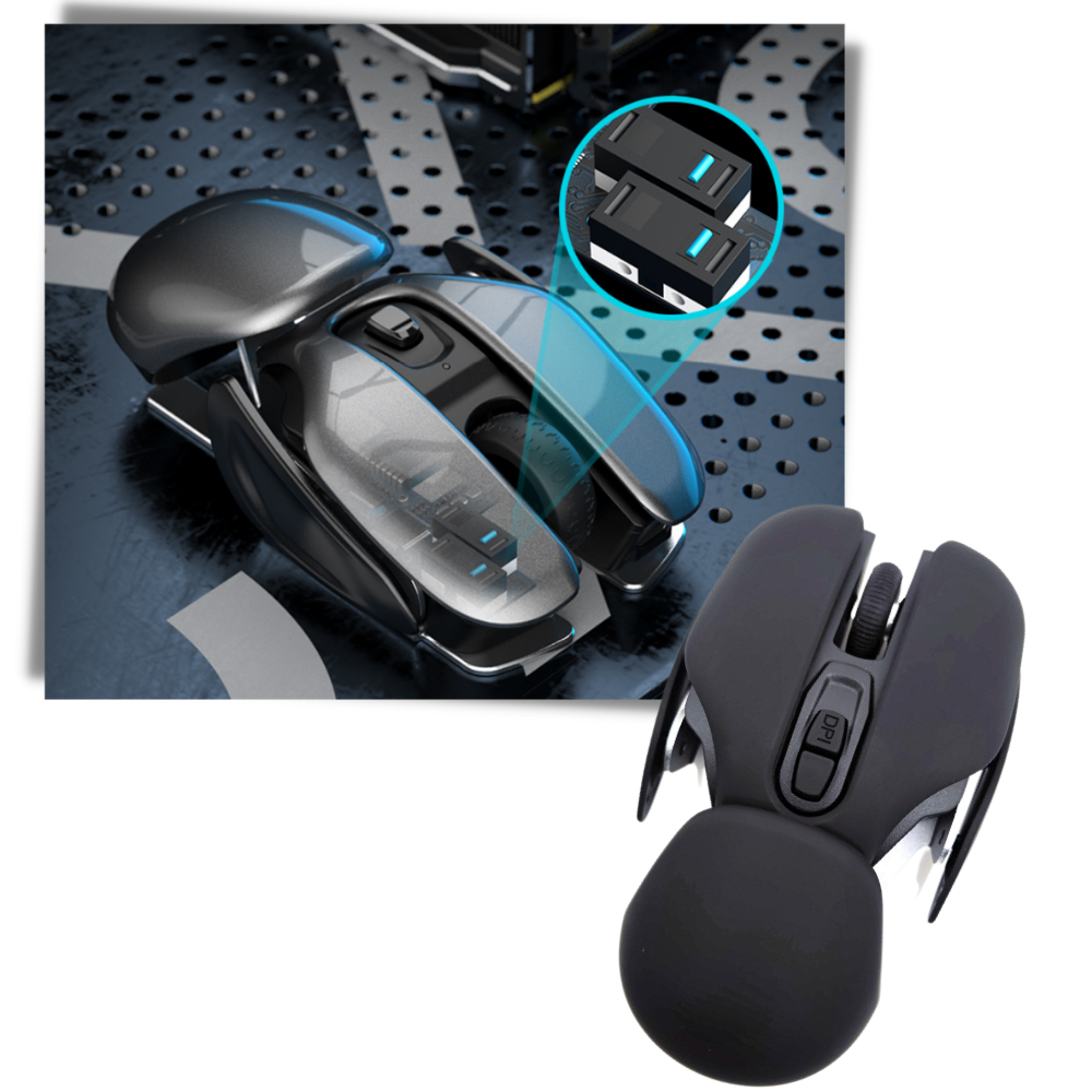 Wireless Ergonomic Gaming Mouse