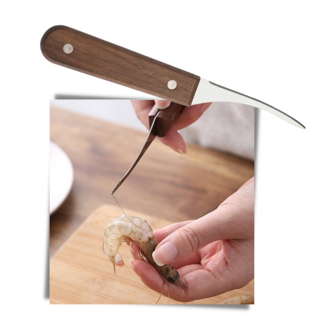 Stainless Steel Shrimp Peeling Knife