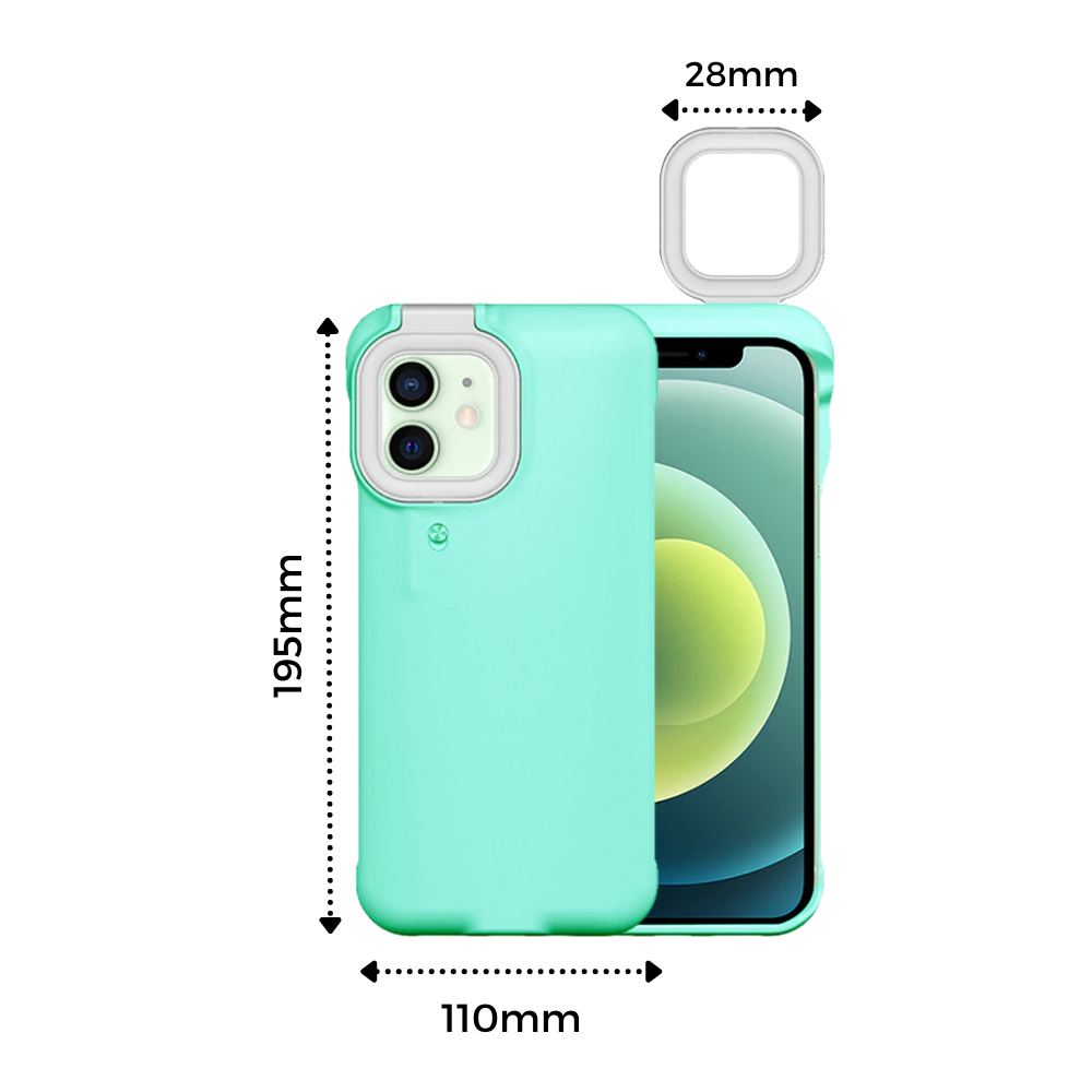 Phone Case With LED Ringlight