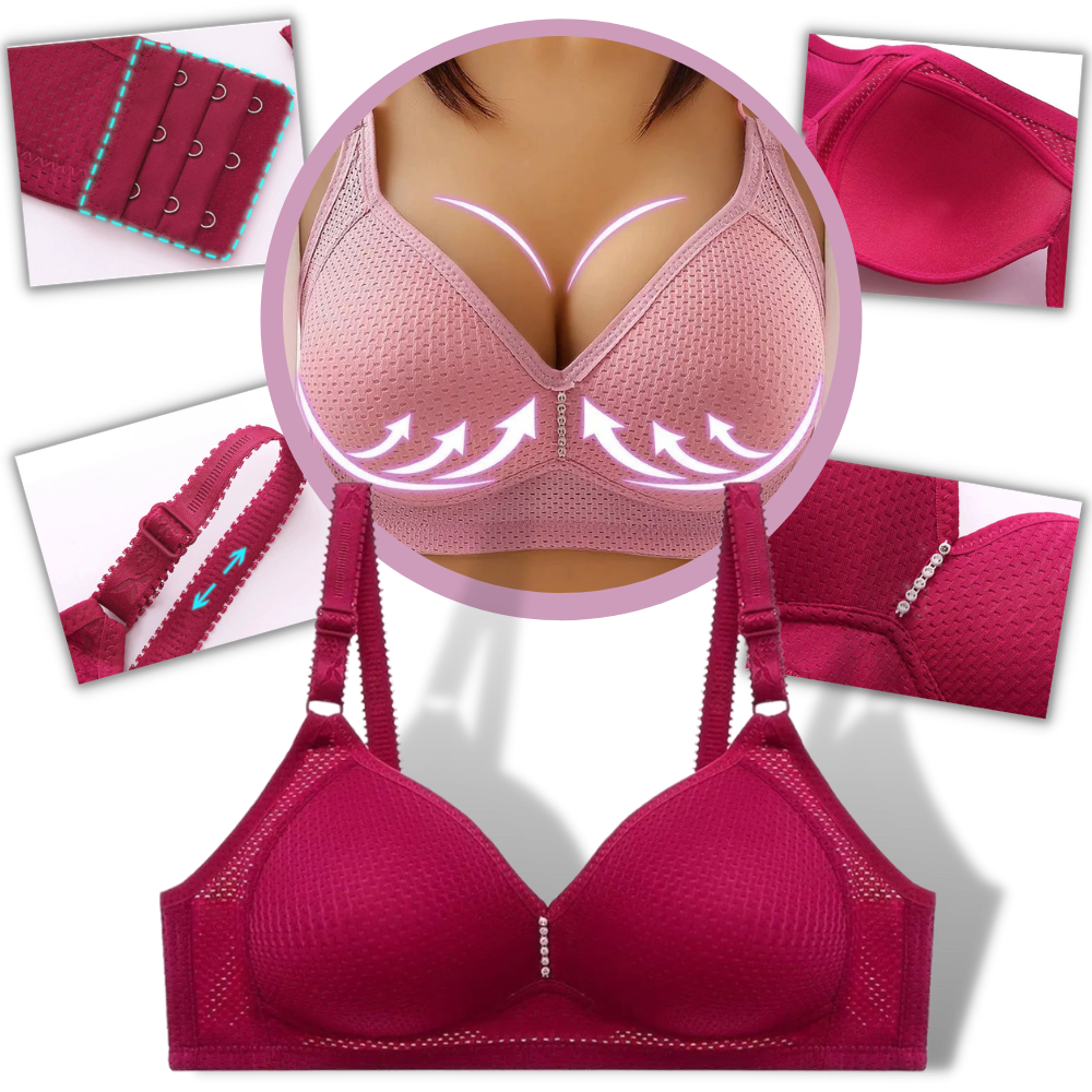 Comfortable Wire-Free Bra -