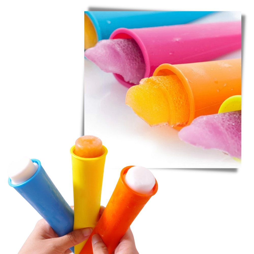 5-pack Silicone Popsicle Maker Moulds