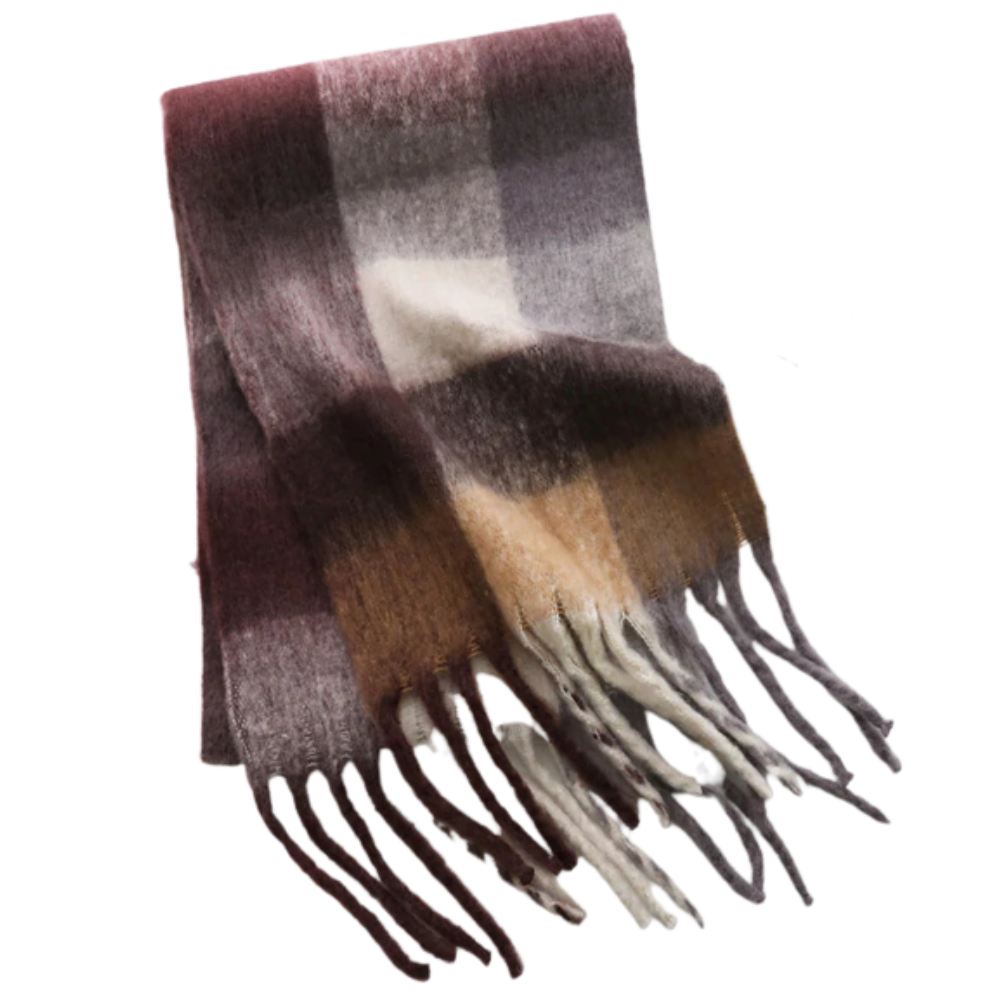 Plaid Women's Winter Scarf