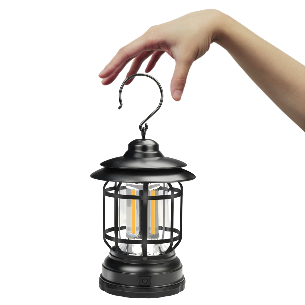 Retro LED Camping Lantern