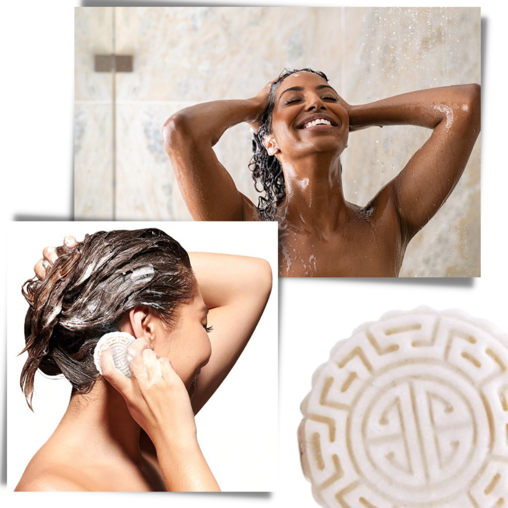 Solid Rice Shampoo & Conditioner Bar