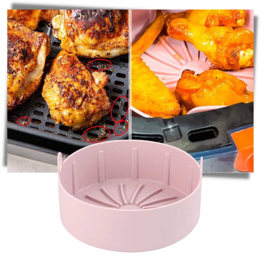 Reusable Air Fryer Silicone Pan