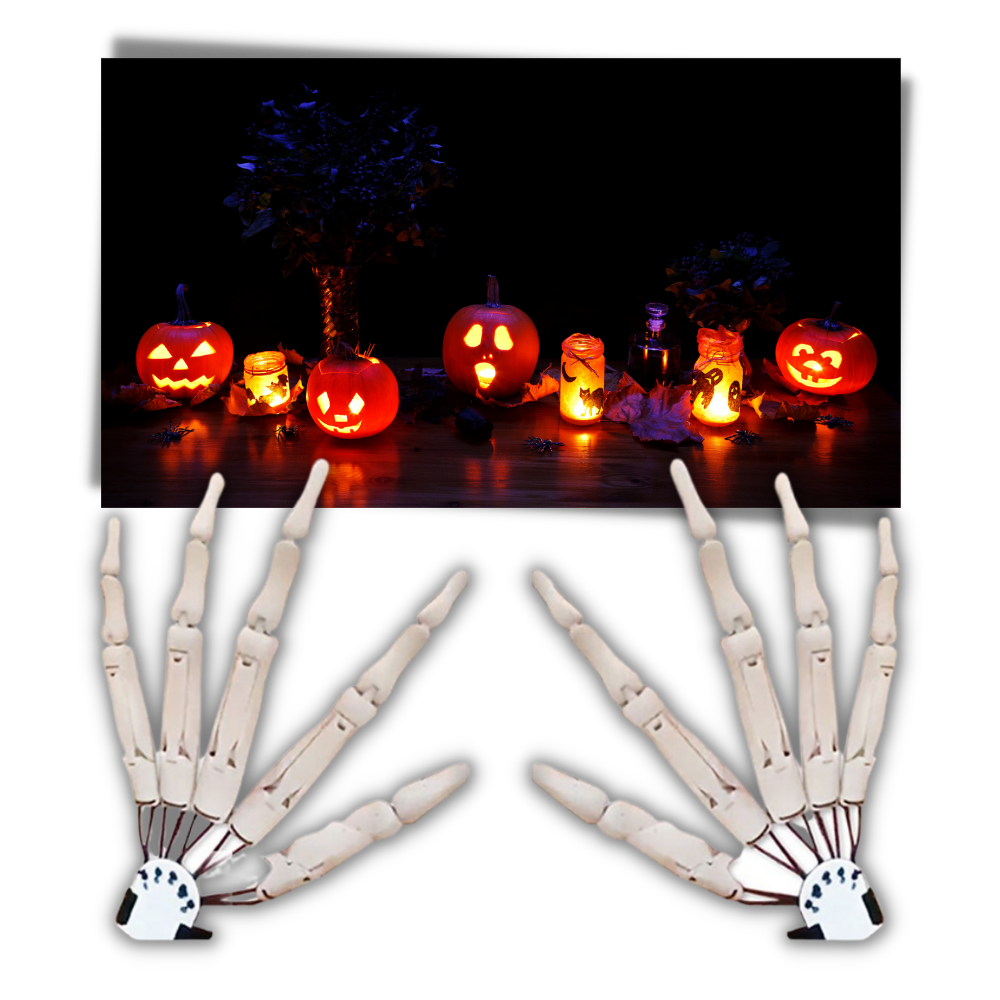 Fake Skeleton Hands Glove