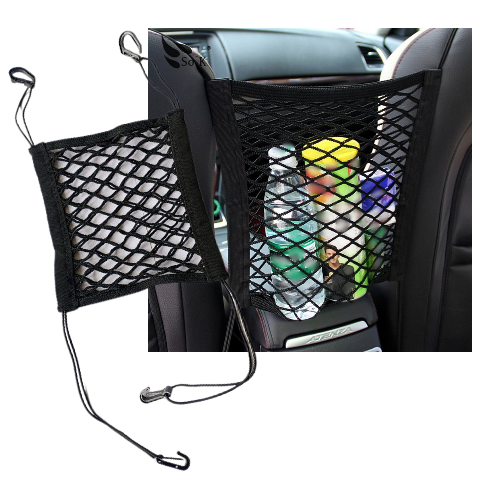 Elastic Storage Organiser Net for Cars