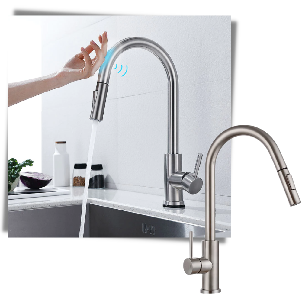 Flexible Kitchen Tap with Sensor