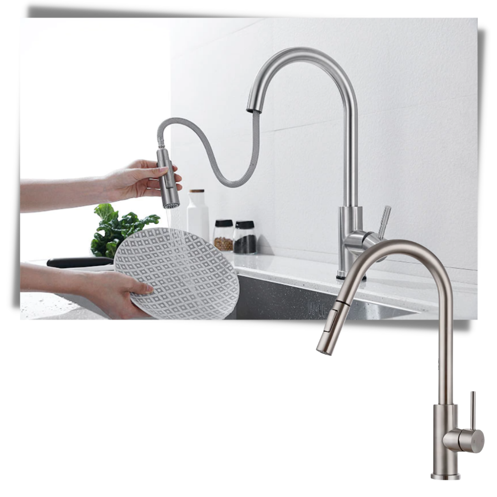 Flexible Kitchen Tap with Sensor