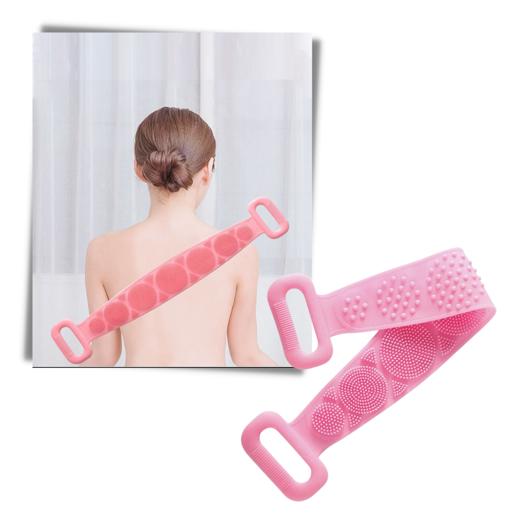 Stretchy Silicone Exfoliating Body Scrubber