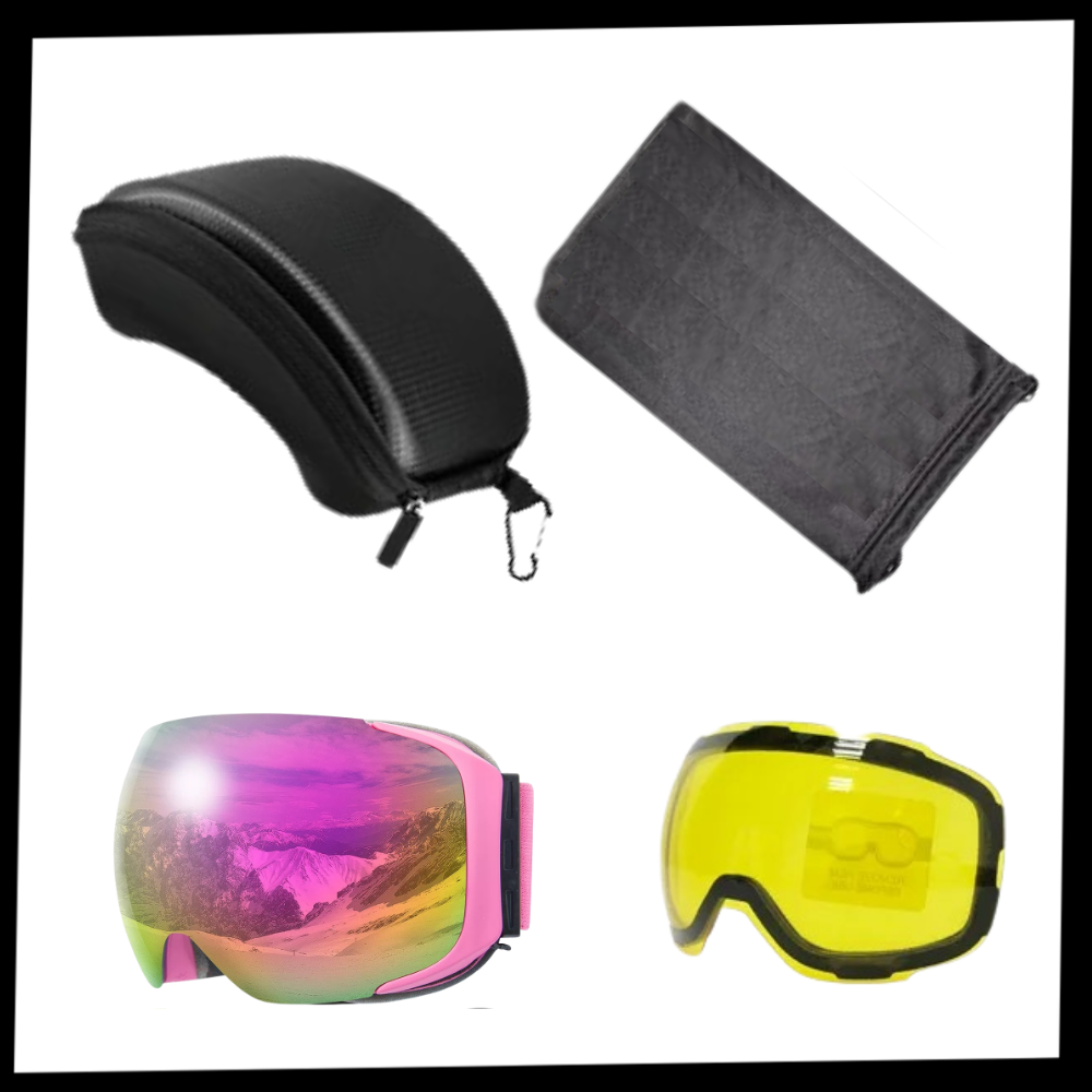 Snow Goggles with Lens Bundle