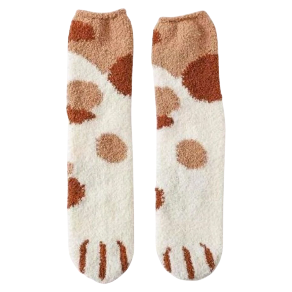 Cat's Paw Winter Socks