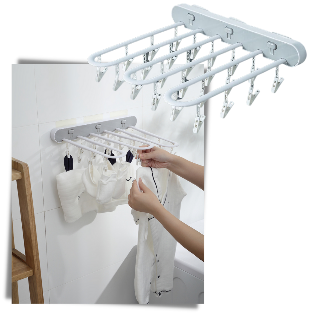 Wall-Mounted Clothes Organiser