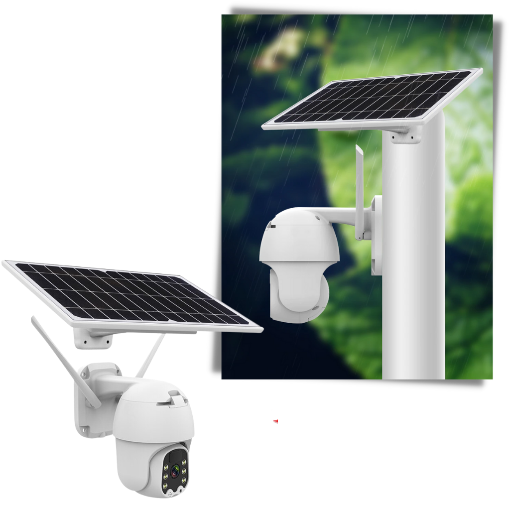 Solar-Powered Outdoor Camera